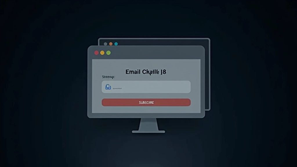 Modern website footer showing newsletter section integrated with other footer elements like sitemap links and social icons